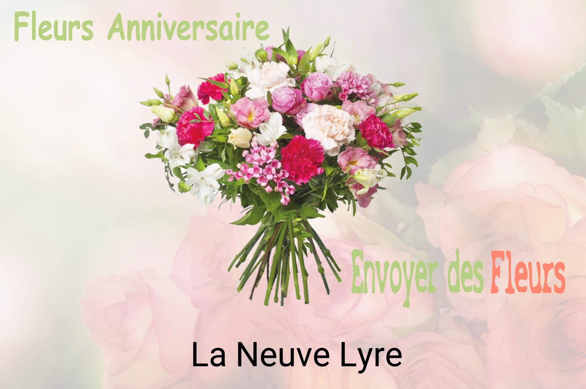 Bouquet de fleurs d’anniversaire livré à La Neuve-Lyre